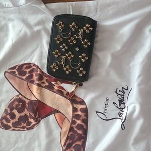 Authentic Louboutin Coin/Card purse/holder